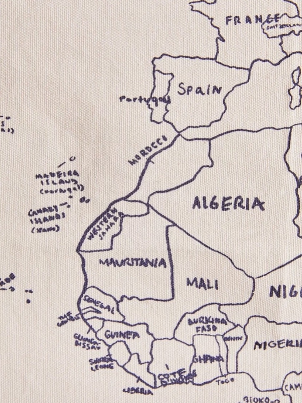 Map Tapestry - Picture 4 of 6